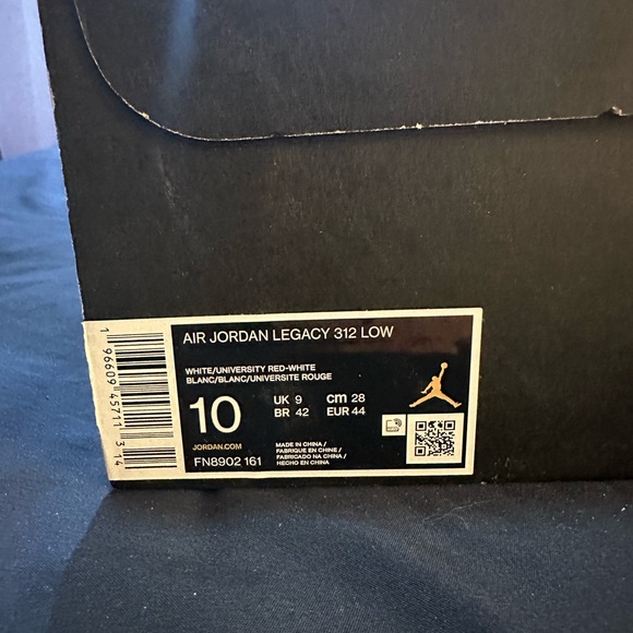 Air Jordan Legacy 312 Low white/university red w/box - Picture 6 of 6